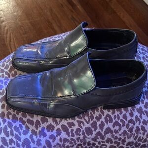 Alfani Gray Loafers Sleek Slip-On Design